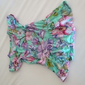 Posh Peanut twirl bodysuit dress 3-6m